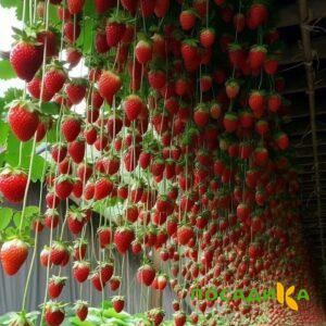 Клубника ампельная Анастасия купить по цене от 370р. в интернет-магазине «Посадика» с доставкой почтой в в Дное и по всей России – [изображение №1].